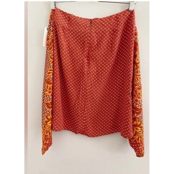 Anthropologie Maeve Printed Jamila Mini Skirt size 4 floral flowers Woman’s - Picture 4 of 7